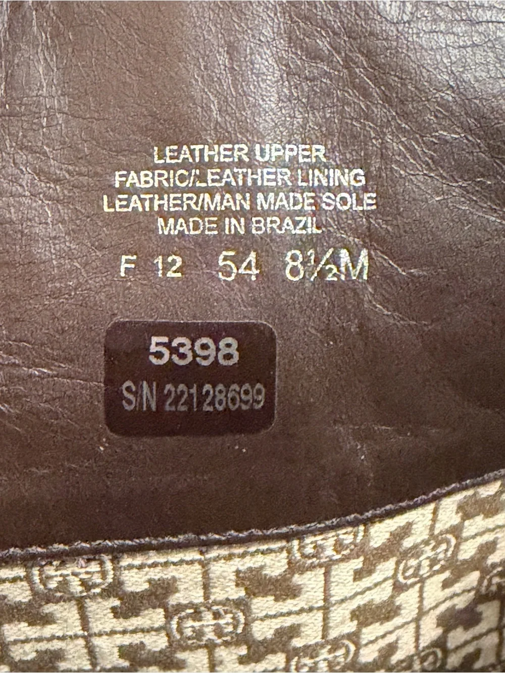 Tory Burch Elina Brown Leather Riding Boot